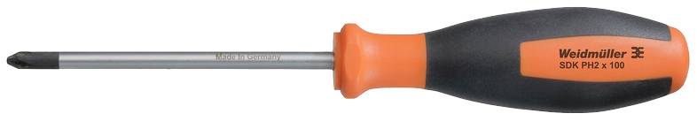 Weidmüller SDK PH2 X 100 2749420000 Kreuzschlitz-Schraubendreher 2 Klingenlänge: 100mm