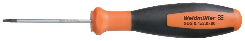 Weidmüller SDS 0.4X2.0X60 Schlitz-Schraubendreher Klingenbreite: 2mm Klingenlänge: 60mm