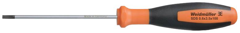 Weidmüller SDS 0.6X3.5X100 Schlitz-Schraubendreher Klingenbreite: 3.5mm Klingenlänge: 100mm