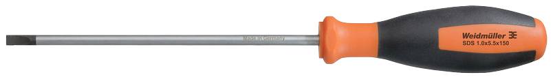 Weidmüller SDS 1.0X5.5X150 Schlitz-Schraubendreher Klingenbreite: 5.5mm Klingenlänge: 150mm