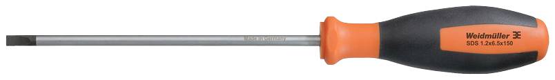 Weidmüller SDS 1.2X6.5X150 Schlitz-Schraubendreher Klingenbreite: 6.5mm Klingenlänge: 150mm