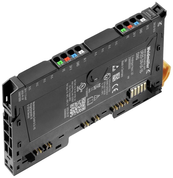 Weidmüller UR20-2AI-UI-16-DIAG 2566090000 SPS-Eingangs-Modul 24 V/DC