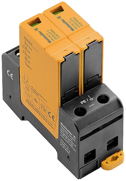 Weidmüller 2726720000 VPU AC I 2 275/25 LCF S Überspannungsschutz-Ableiter 25 kA 1St.