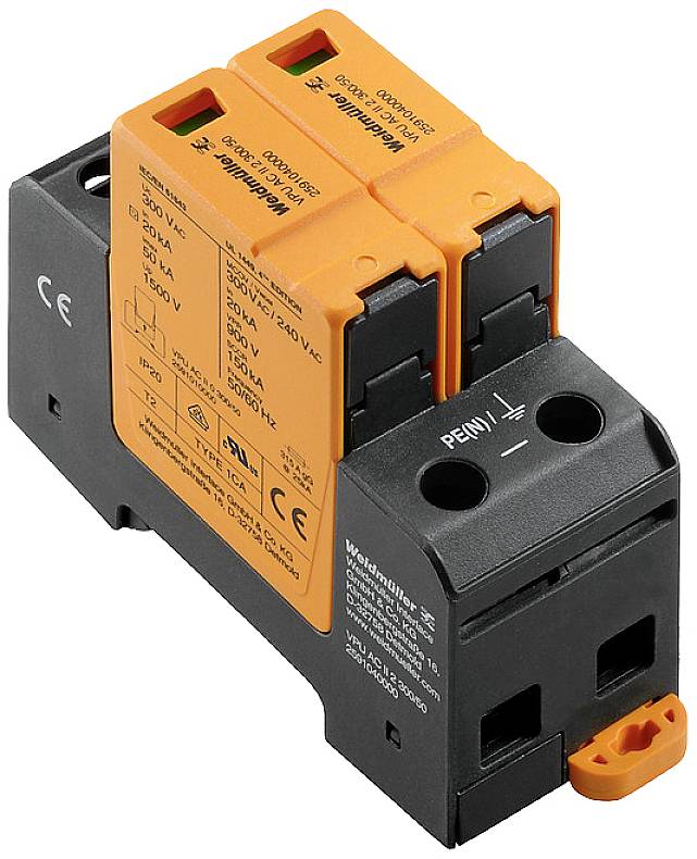 Weidmüller 2827590000 VPU AC II F 2 300/40 Überspannungsschutz-Ableiter 20 kA 1St.