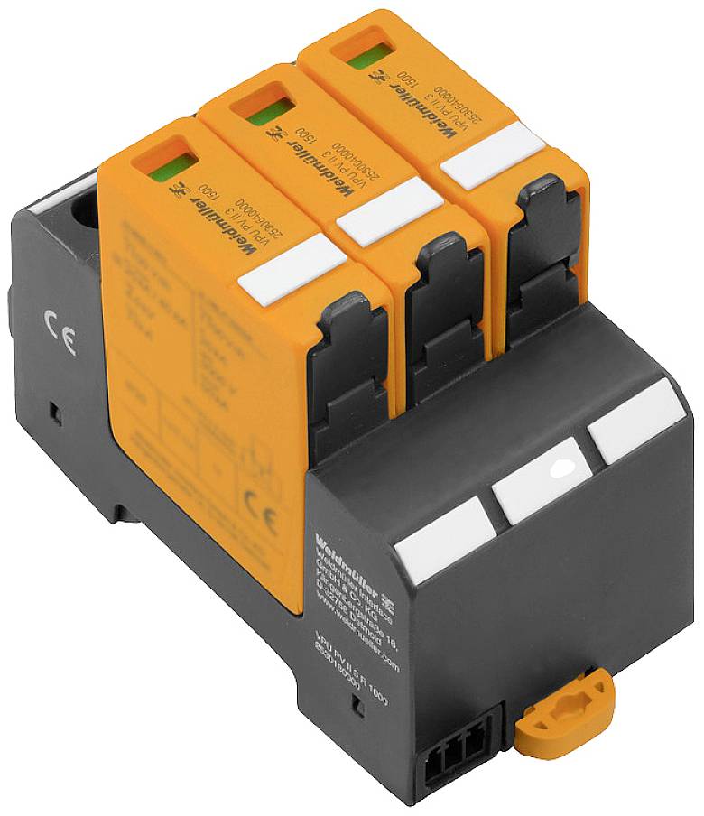 Weidmüller 2795570000 VPU PV I+II 3 1500 E Überspannungsschutz-Ableiter 30 kA 1St.