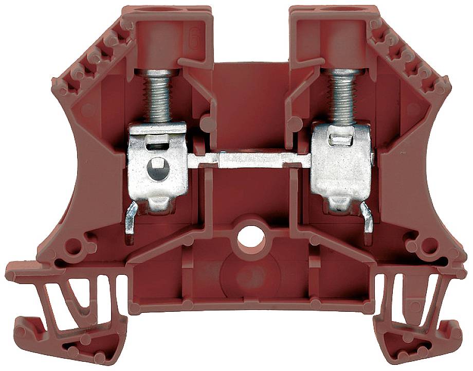 Weidmüller 2821630000 Prüftrenn-Reihenklemme Schrauben Braun 50St.