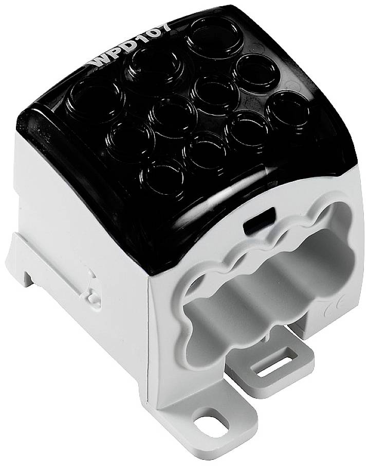 Weidmüller 2725450000 Verteilerblock Schrauben Schwarz 1St.