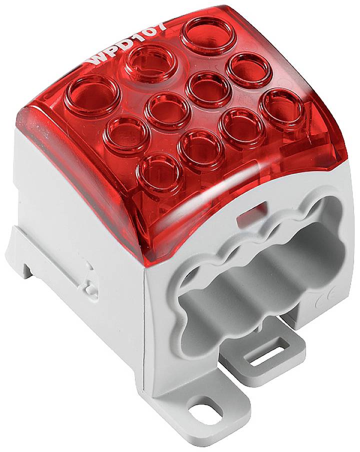 Weidmüller 2725350000 Verteilerblock Schrauben Rot 1St.