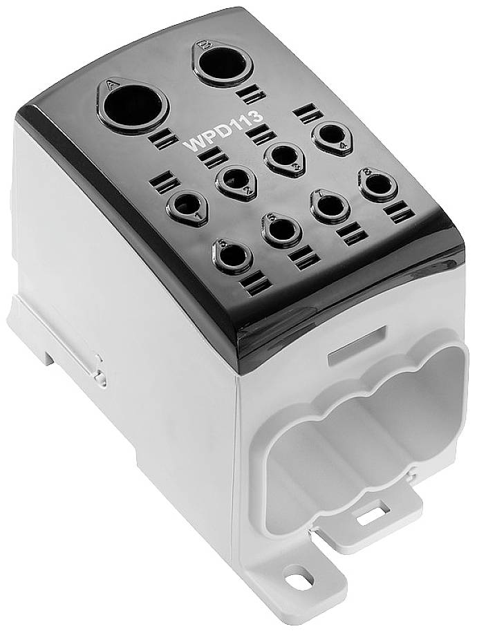 Weidmüller 2730360000 Verteilerblock Schrauben Schwarz 1 St.