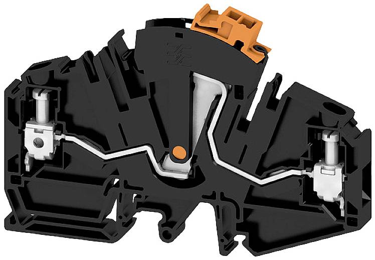 Weidmüller 2740060000 Prüftrenn-Reihenklemme Schrauben Schwarz 50St.