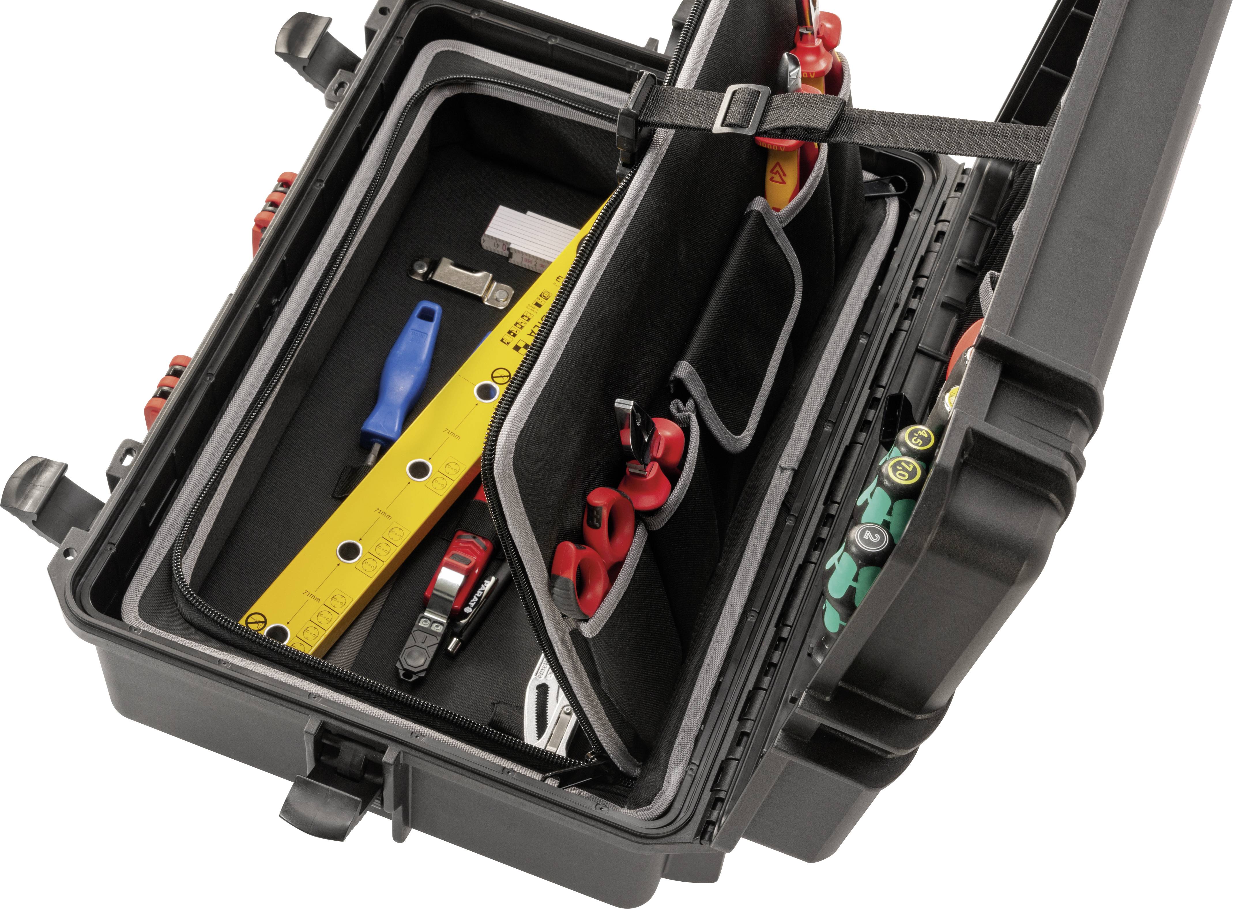 Parat PROTECT 34-S Roll 6505000391 Profi, Heimwerker, Handwerker, Techniker Werkzeugkoffer unbestückt (L x B x H) 258 x 555