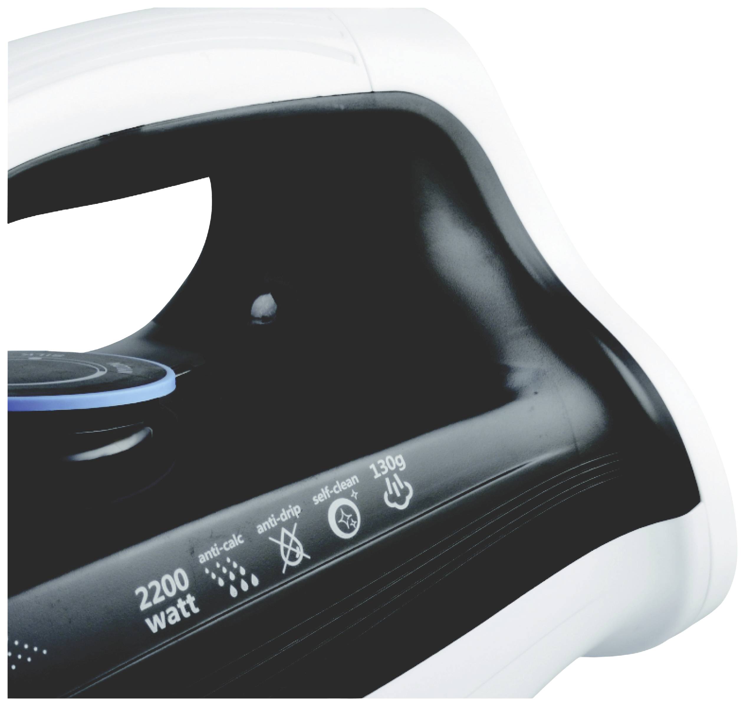 Silva Homeline DB 2201 Dampfbügeleisen Dunkelgrau, Weiß, Blau 2200W