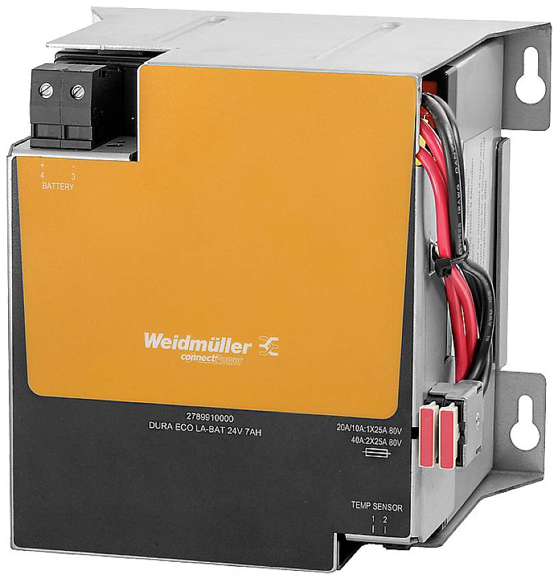 Weidmüller DURA ECO LA-BAT 24V 7AH 2789910000 USV-Batteriemodul