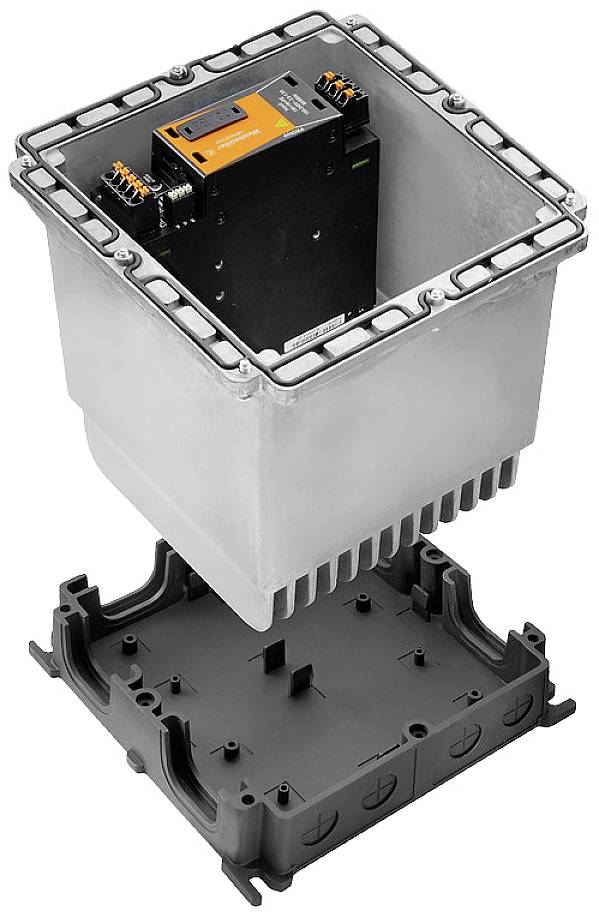 Weidmüller 8000044515 FP PRO TOP1 24/10 2M Verteiler-Box flexibel: - starr: - 1 St. Grau