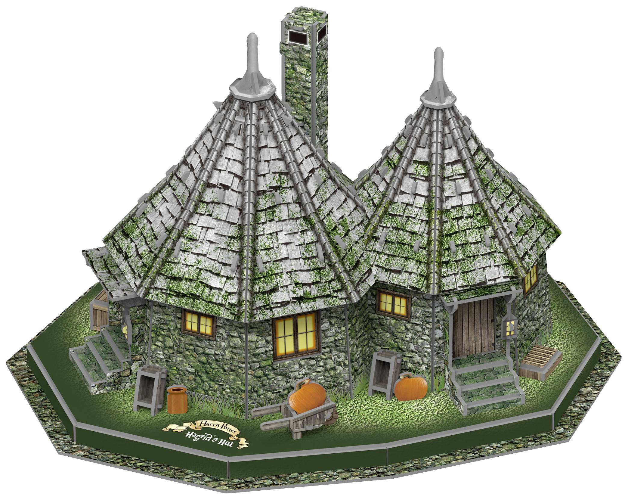 3D-Puzzle Harry Potter Hagrids Hut™ 00305 Harry Potter Hagrids Hut 1 St.