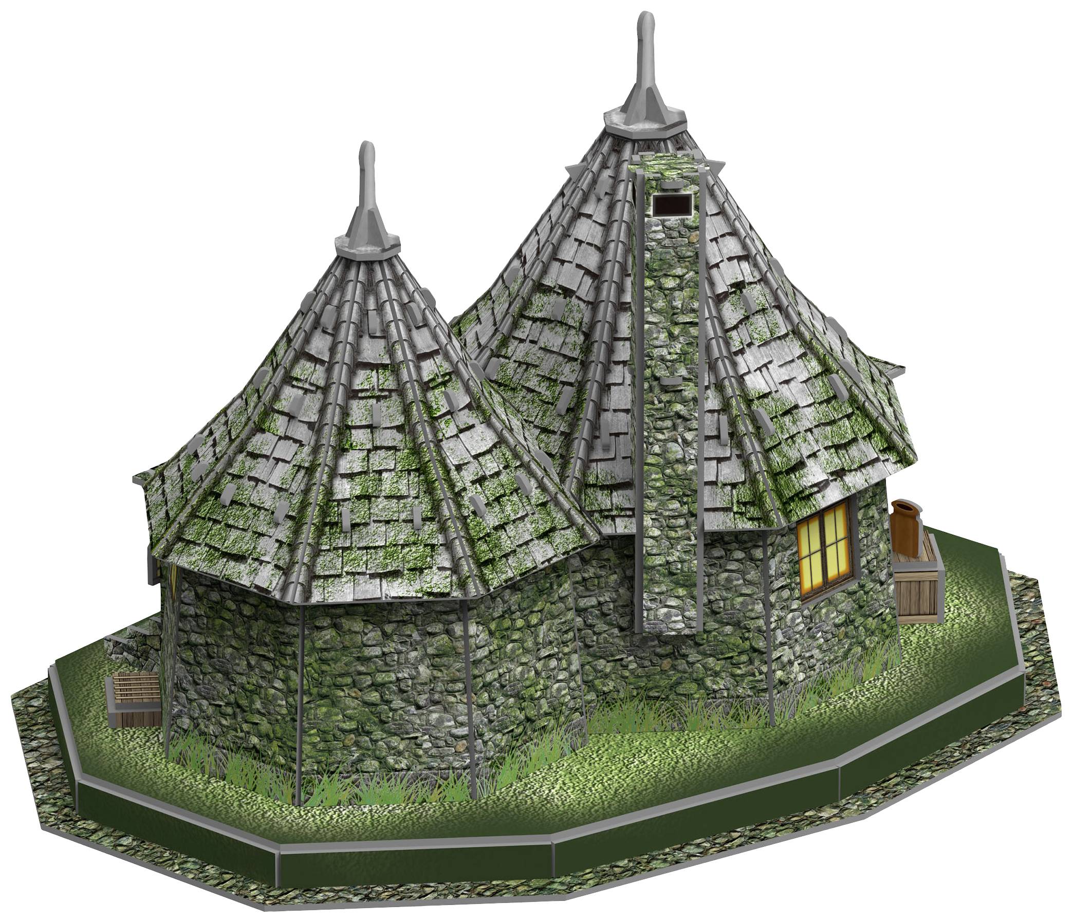 3D-Puzzle Harry Potter Hagrids Hut™ 00305 Harry Potter Hagrids Hut 1 St.