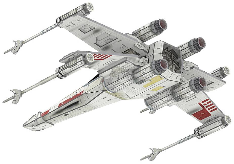 Kartonmodellbausatz Star Wars T-65 X-Wing Starfighter 00316 Star Wars T-65 X-Wing Starfighter 1 St.