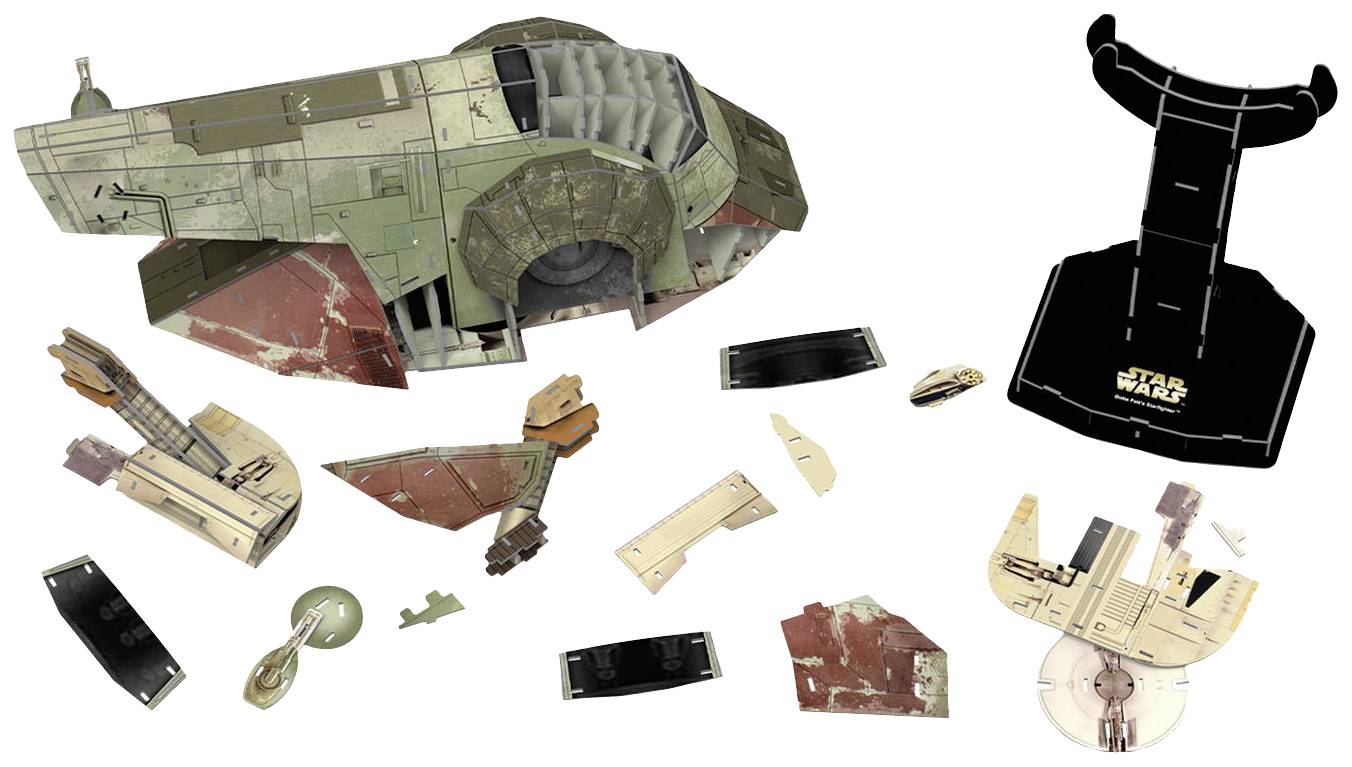 Kartonmodellbausatz Star Wars - The Mandalorian BOBA FETT'S GUNSHIP™ 00320 The Mandalorian: BOBA FETT'S GUNSHIP 1St.