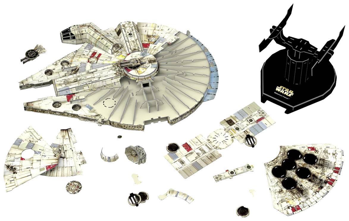 Kartonmodellbausatz Star Wars Millennium Falcon 00323 Star Wars Millennium Falcon 1 St.