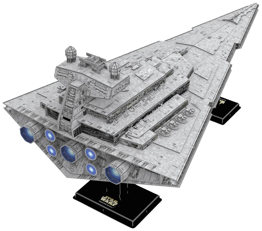 Kartonmodellbausatz Star Wars Imperial Star Destroyer 00326 Star Wars Imperial Star Destroyer 1St.