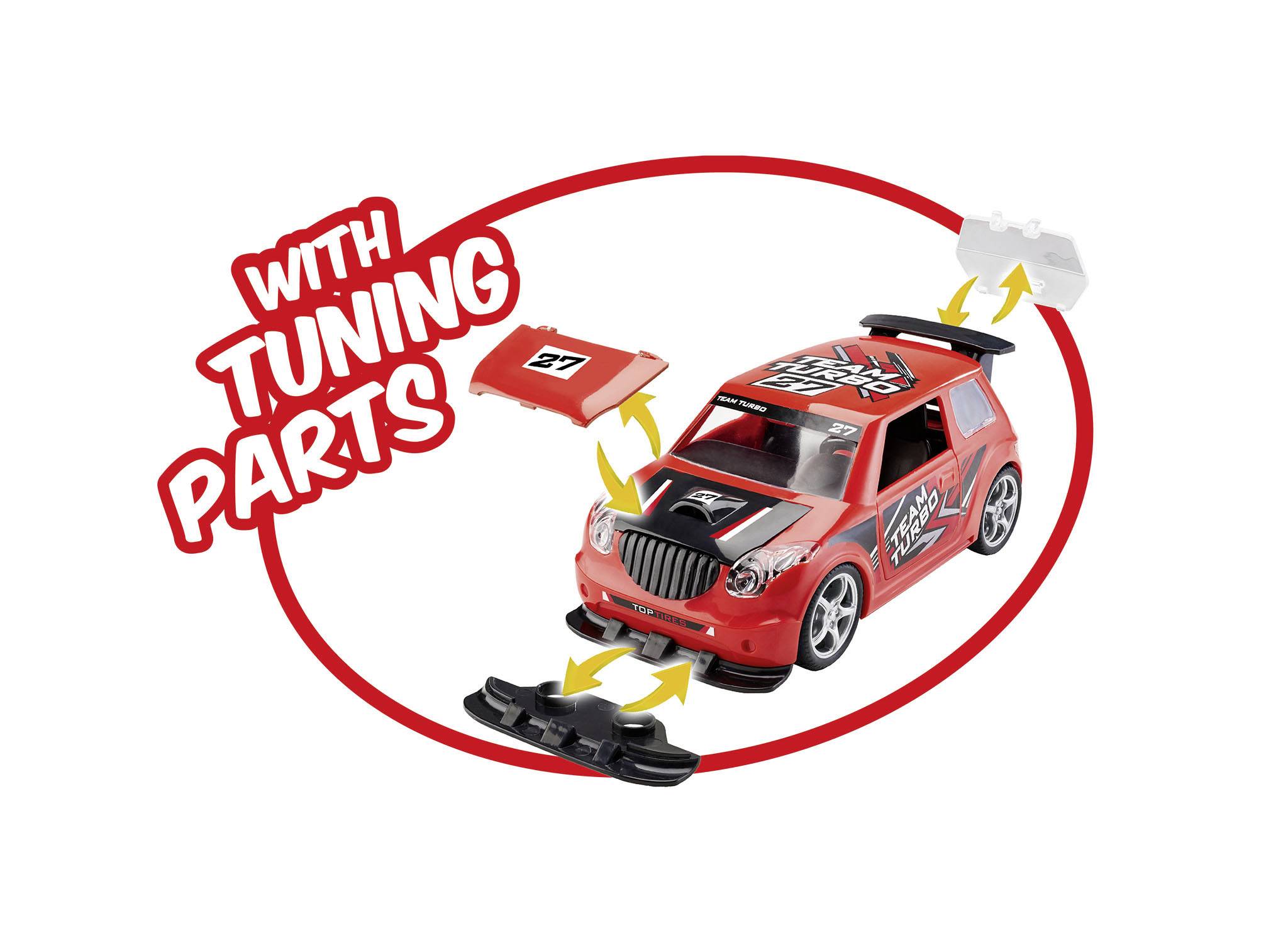 Revell 00910 First-Construction Rallye Car Automodell Bausatz 1:20