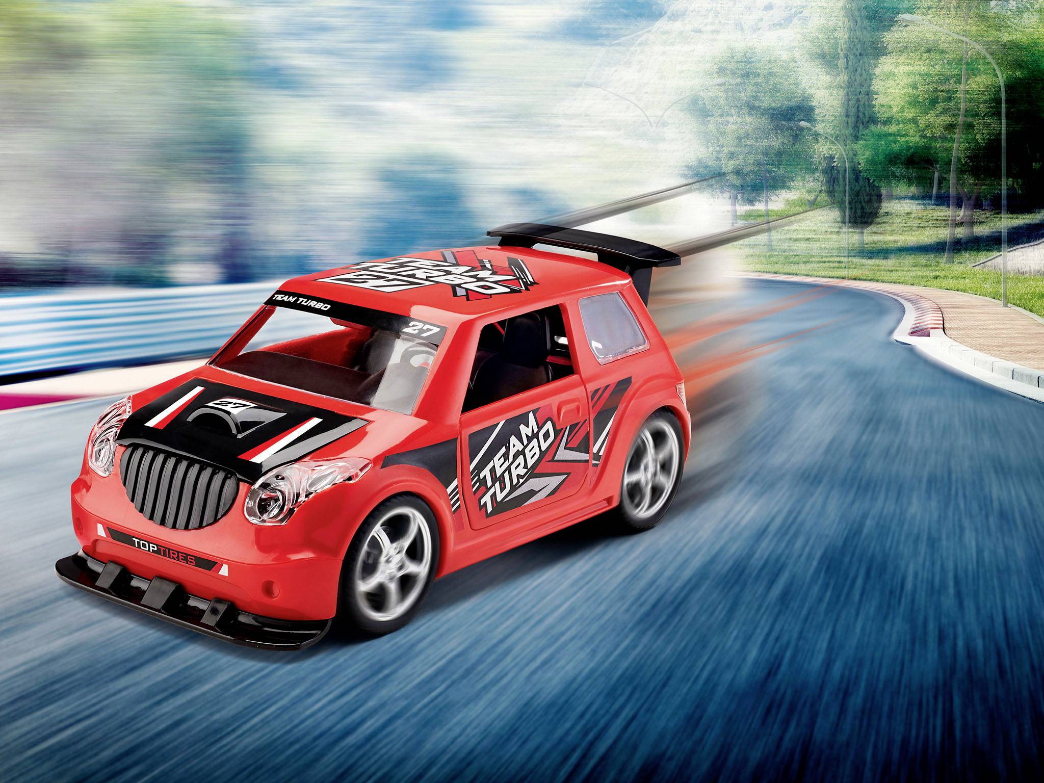 Revell 00910 First-Construction Rallye Car Automodell Bausatz 1:20