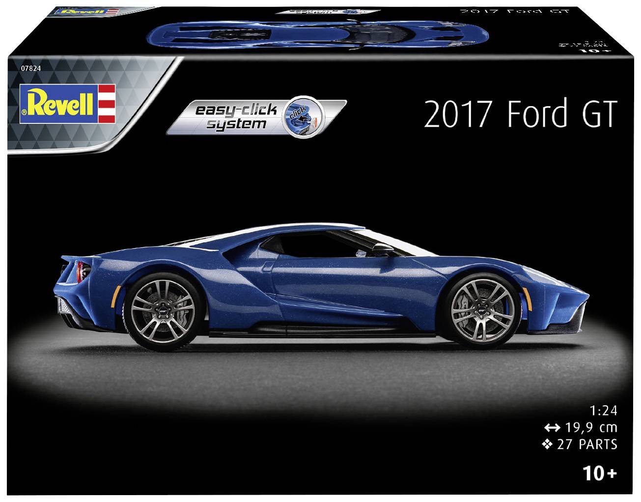 Revell 07824 2017 Ford GT Automodell Bausatz 1:24