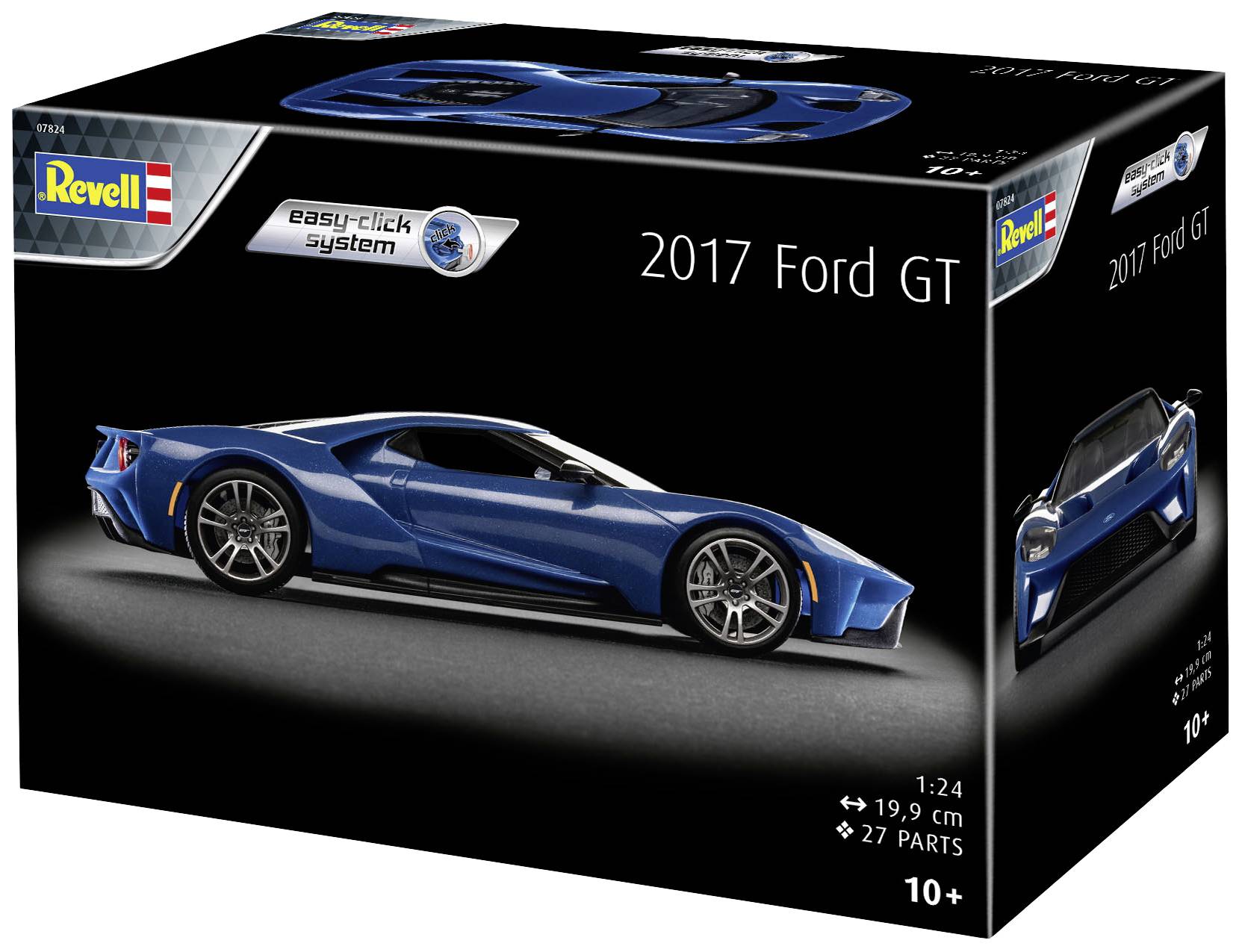 Revell 07824 2017 Ford GT Automodell Bausatz 1:24