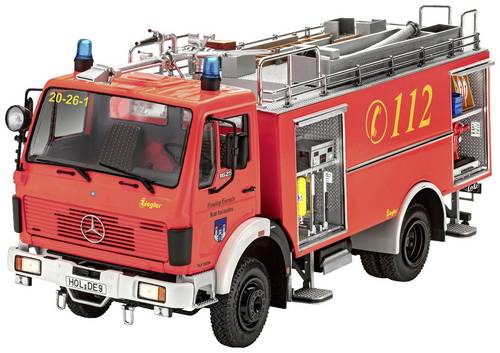 Revell 07516 Mercedes-Benz 1625 TLF 24/50 Feuerwehrauto Bausatz 1:24