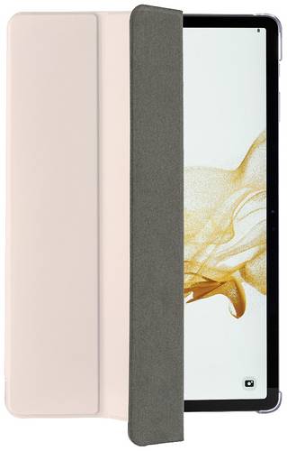 Hama Fold Clear BookCase Samsung Galaxy Tab S7, Samsung Galaxy Tab S8 Rosa, Transparent Tablet Tasch