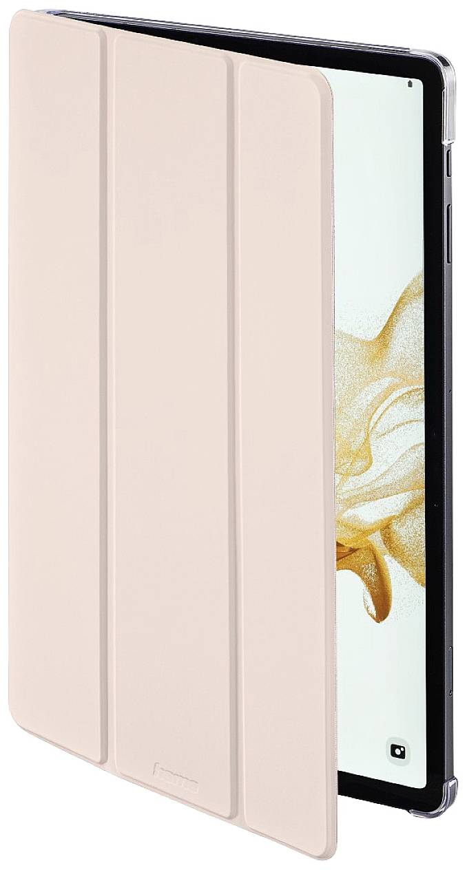 Hama Fold Clear Tablet Tasche Samsung 27,9 cm (11") BookCase Rosa, Transparent