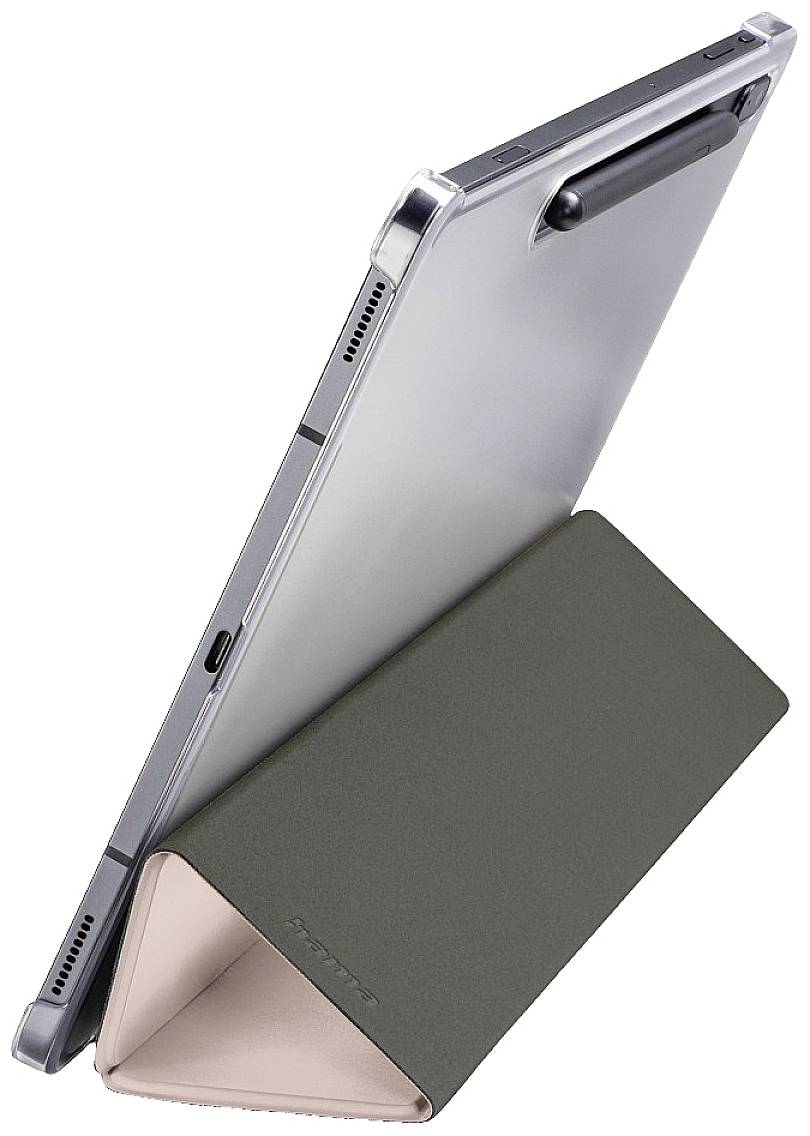 Hama Fold Clear Tablet Tasche Samsung 27,9 cm (11") BookCase Rosa, Transparent