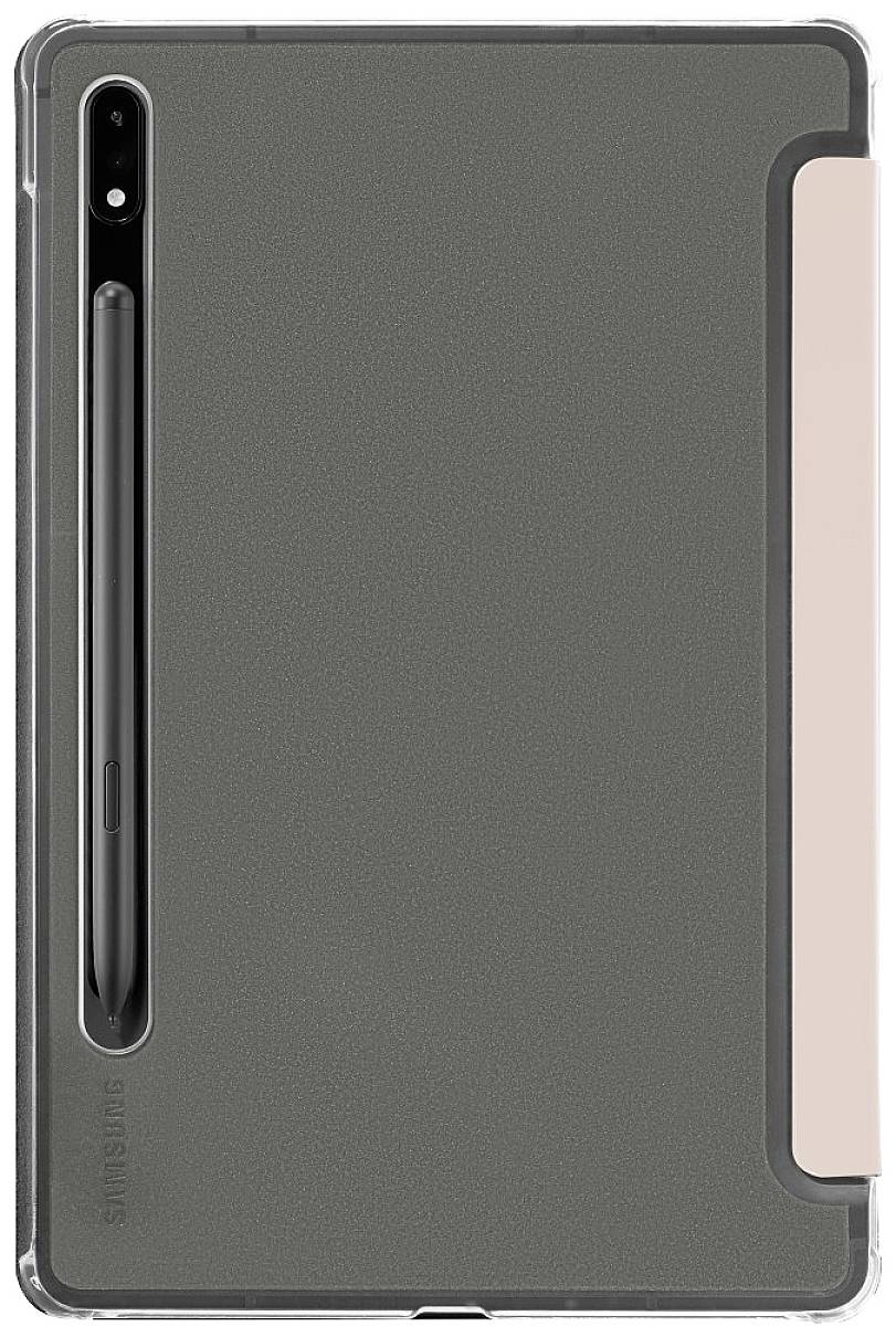 Hama Fold Clear Tablet Tasche Samsung 27,9 cm (11") BookCase Rosa, Transparent