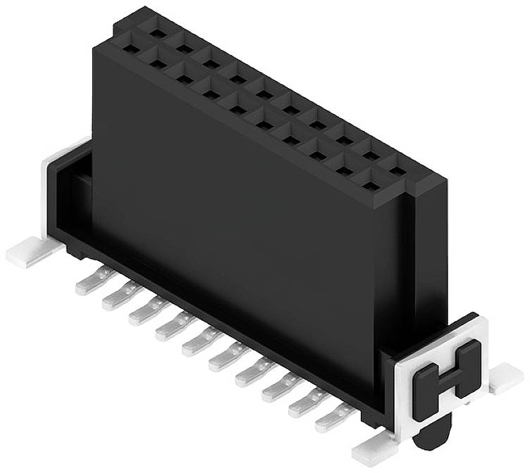 Weidmüller Buchsengehäuse-Platine Polzahl Gesamt 20 Rastermaß: 1.27mm 2747360000 280St.