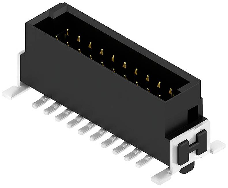 Weidmüller Stiftgehäuse-Platine Polzahl Gesamt 20 Rastermaß: 1.27mm 2747000000 280St.