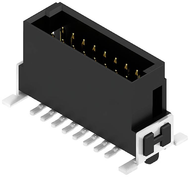 Weidmüller Stiftgehäuse-Platine Polzahl Gesamt 16 Rastermaß: 1.27mm 2747080000 280St.