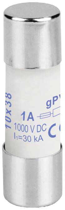 Weidmüller 2783160000 FUSE 10X38 1A 1000 VDC GPV Feinsicherung (Ø x L) 10.3mm x 38mm 1A 1000 V/DC Inhalt 10St.