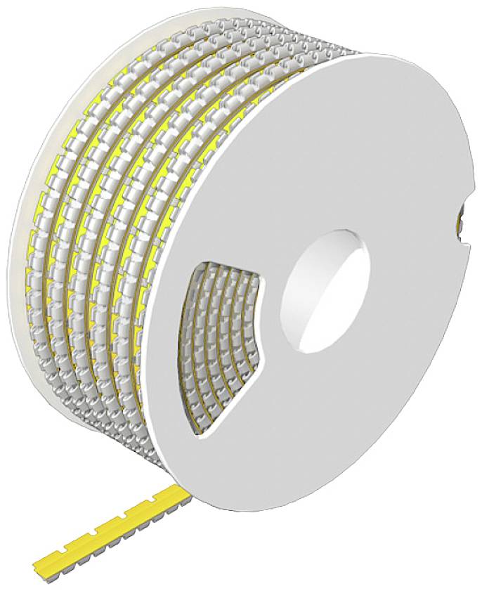 Eine aufgewickelte Spule mit mehreren Schichten einer flexiblen LED-Leiste, die zur gleichmäßigen Beleuchtung verwendet wird.