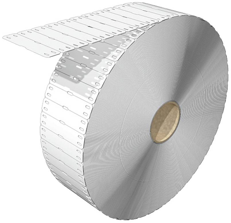 Weidmüller 2712110000 SFX 11/60MM BP WS Kabelmarkierungssystem Beschriftungsfläche: 10.5 x 44mm Weiß 6000St.