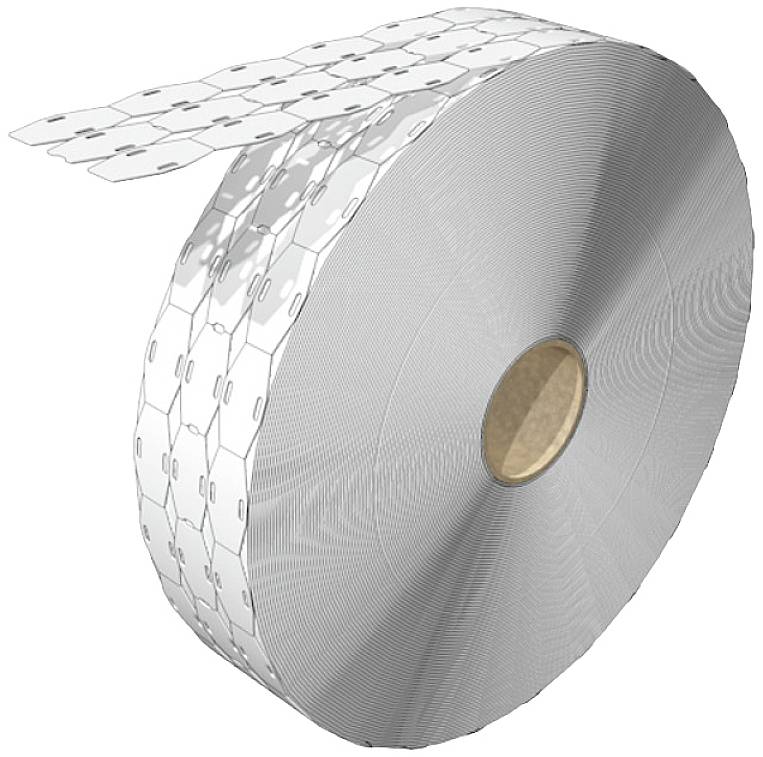 Weidmüller 2712090000 SFX 9/24MM BP WS Kabelmarkierungssystem Beschriftungsfläche: 23.5 x 9mm Weiß 9000St.
