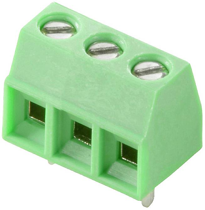 Weidmüller 2650480000 Schraubklemmblock 1 mm² Polzahl 7 Grün 256 St.