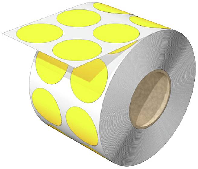 Weidmüller 2712040000 THM MT30X DIA 30 GE Gerätemarkierung Montage-Art: aufkleben Gelb 1000St.