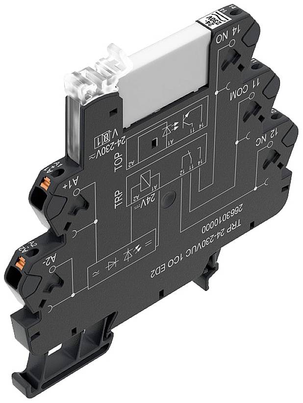 Weidmüller TRP 24-230VUC 1CO AU ED2 Koppelrelais 6A 1 Wechsler 10St.