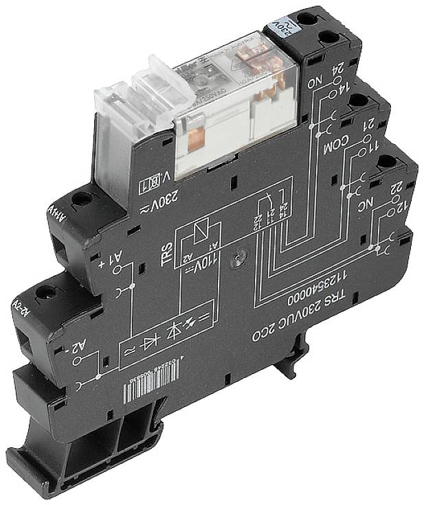Weidmüller TRS 24-230VUC 2CO ED2 Koppelrelais 8A 2 Wechsler 10St.