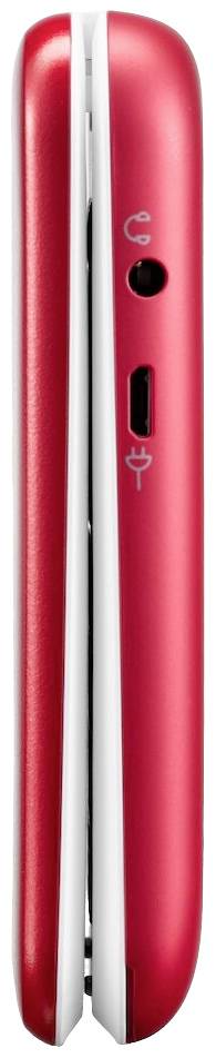 doro 6820 Senioren-Klapp-Handy mit Ladestation Rot