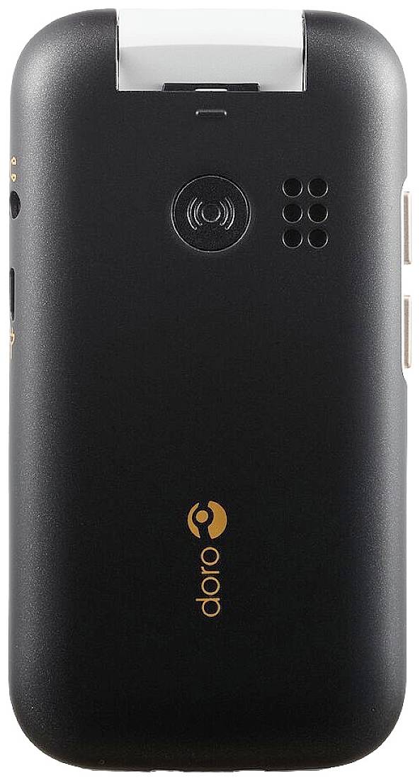 doro 6880 Senioren-Klapp-Handy mit Ladestation Schwarz