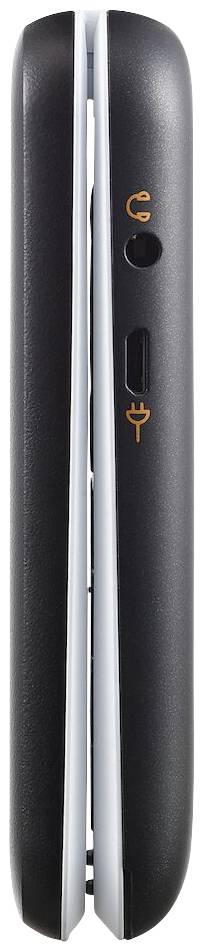 doro 6880 Senioren-Klapp-Handy mit Ladestation Schwarz