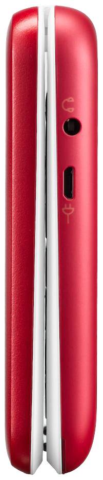 Doro 6880 Senioren-Klapp-Handy mit Ladestation Rot