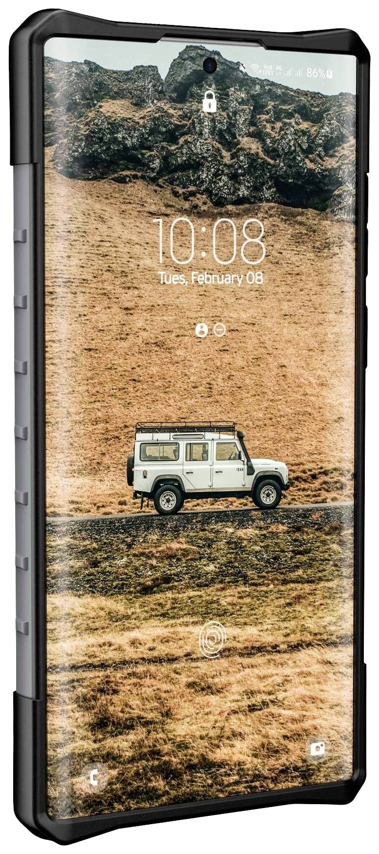 Urban Armor Gear Pathfinder Outdoorcase Samsung Galaxy S22 Ultra Silber