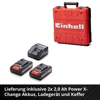 Einhell Professional TP-CD 18/50 Li-i BL (2x2,0Ah) 2-Gang-Akku-Schlagbohrschrauber inkl. Akku, inkl Einhell Professional TP-CD 18/50 Li-i BL (2x2,0Ah) 2-Gang-Akku-Schlagbohrschrauber inkl. Akku, inkl